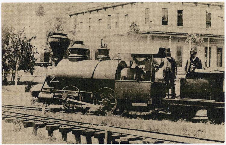 DML&L Co railroad engine